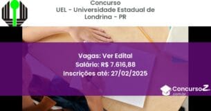 Concurso Público 1170 uel universidade estadual de londrina pr ver edital junho 2025