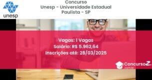 Concurso Público 1473-unesp-universidade-estadual-paulista-sp-1-vagas atualizado em March de 2025