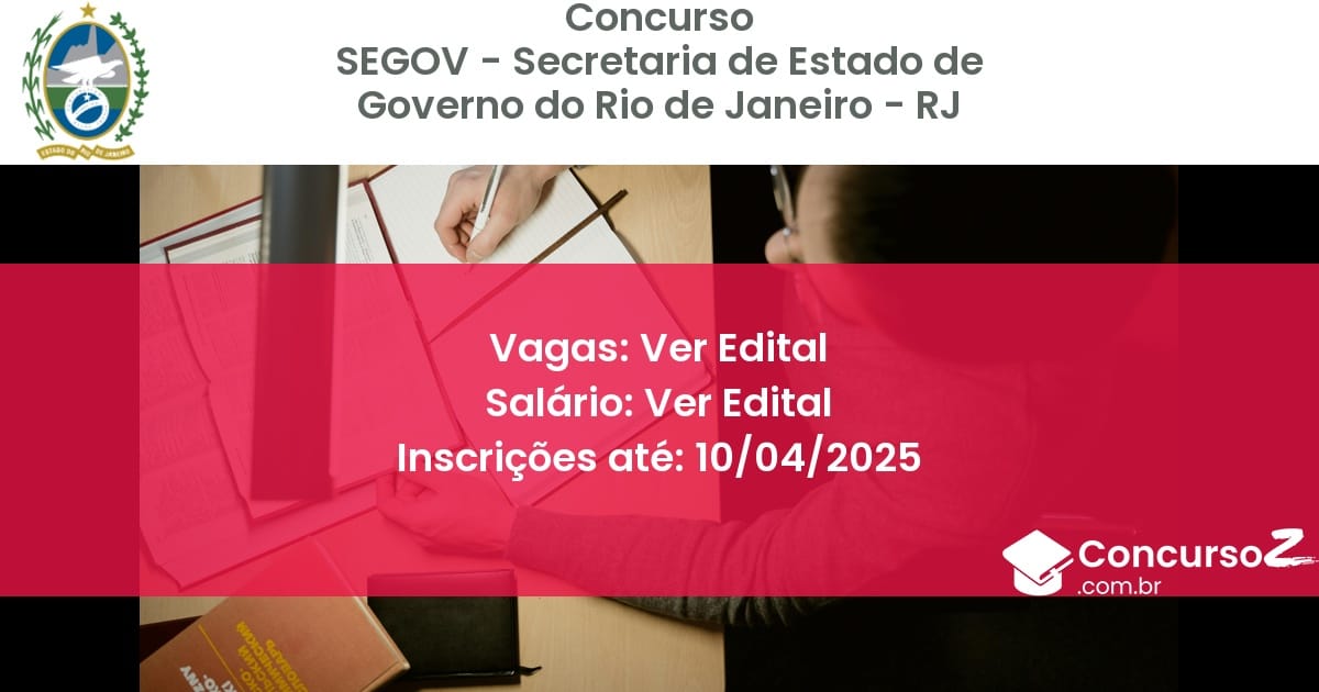 Concurso Público 1477-segov-secretaria-de-estado-de-governo-do-rio-de-janeiro-rj-ver-edital atualizado em March de 1212