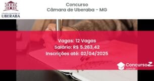 Concurso Público 1479-camara-de-uberaba-mg-12-vagas atualizado em March de 2025