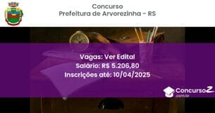 Concurso Público 1555-prefeitura-de-arvorezinha-rs-ver-edital atualizado em March de 2025