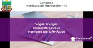 Concurso Público 1576-prefeitura-de-travesseiro-rs-6-vagas atualizado em March de 2025