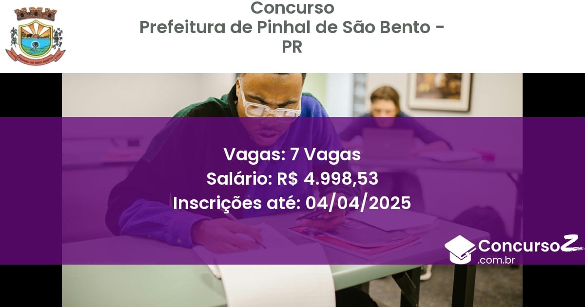 Concurso Público 1744-prefeitura-de-pinhal-de-sao-bento-pr-7-vagas atualizado em March de 2025