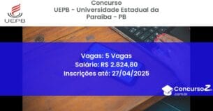 Concurso Público 1831-uepb-universidade-estadual-da-paraiba-pb-5-vagas atualizado em March de 2025