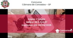 Concurso Público 1861-camara-de-coroados-sp-2-vagas atualizado em March de 2025