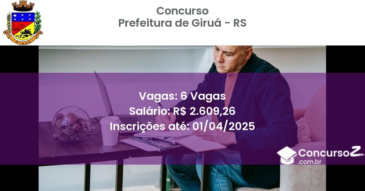 Concurso Público 1940-prefeitura-de-girua-rs-6-vagas atualizado em March de 2025