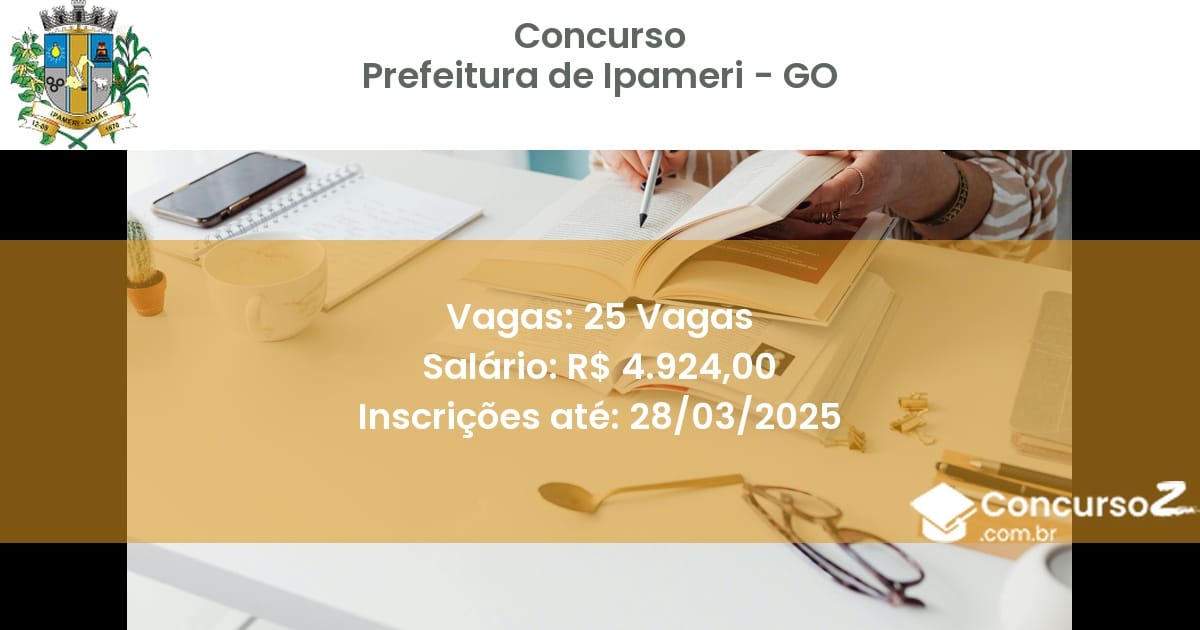 Concurso Público 1971-prefeitura-de-ipameri-go-25-vagas atualizado em March de 2025