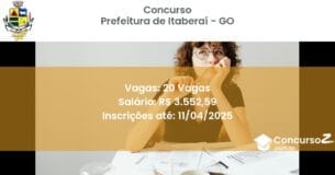 Concurso Público 1972-prefeitura-de-itaberai-go-20-vagas atualizado em March de 2025