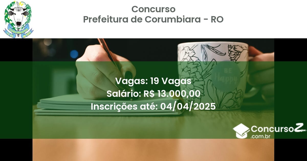 Concurso Público 1992-prefeitura-de-corumbiara-ro-19-vagas atualizado em March de 2025
