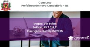Concurso Público 2963 prefeitura de nova candelaria rs ver edital junho 2025