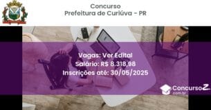 Concurso Público 3281 prefeitura de curiuva pr ver edital julho 2025
